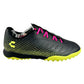 Tenis Fútbol Rápido Hombre Charly 1087416 Turf Negro Rosa