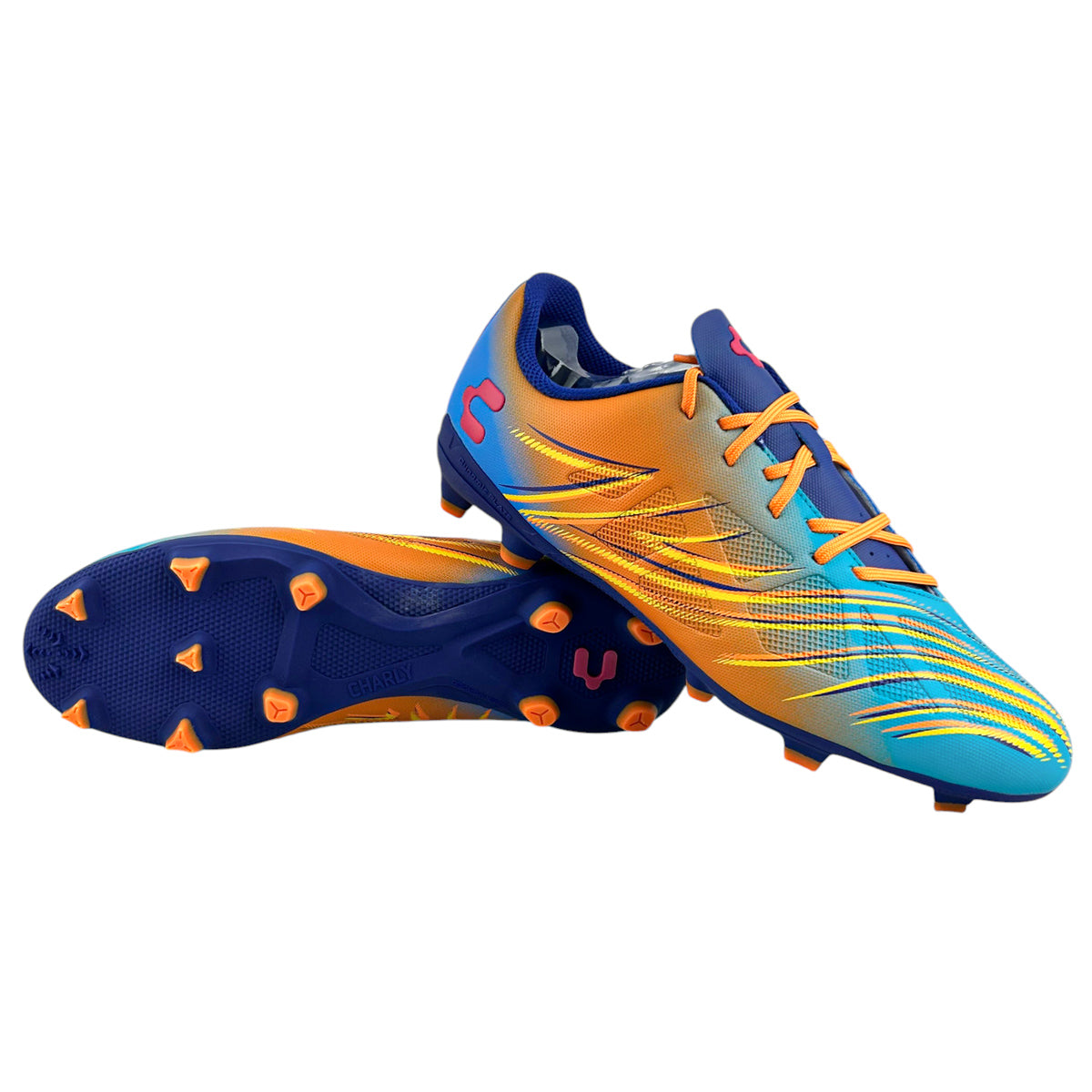 Tacos Fútbol Hombre Charly 1086955 Naranja Azul Amarillo