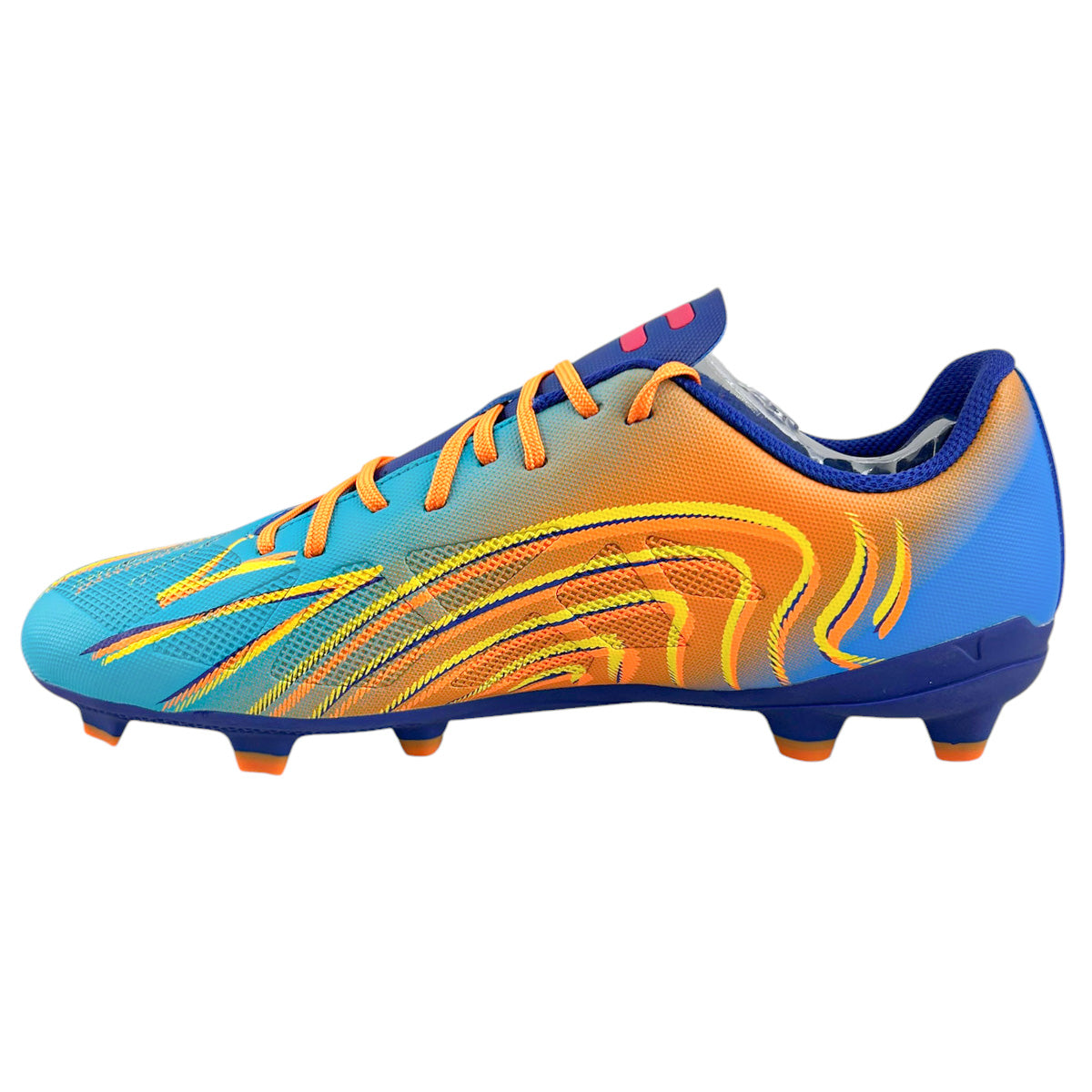 Tacos Fútbol Junior Charly 1086955 Fg Naranja Azul 22-24.5