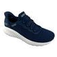 Tenis Skechers Mujer 117500 Bobs Squad Chaos Slip Ins Navy