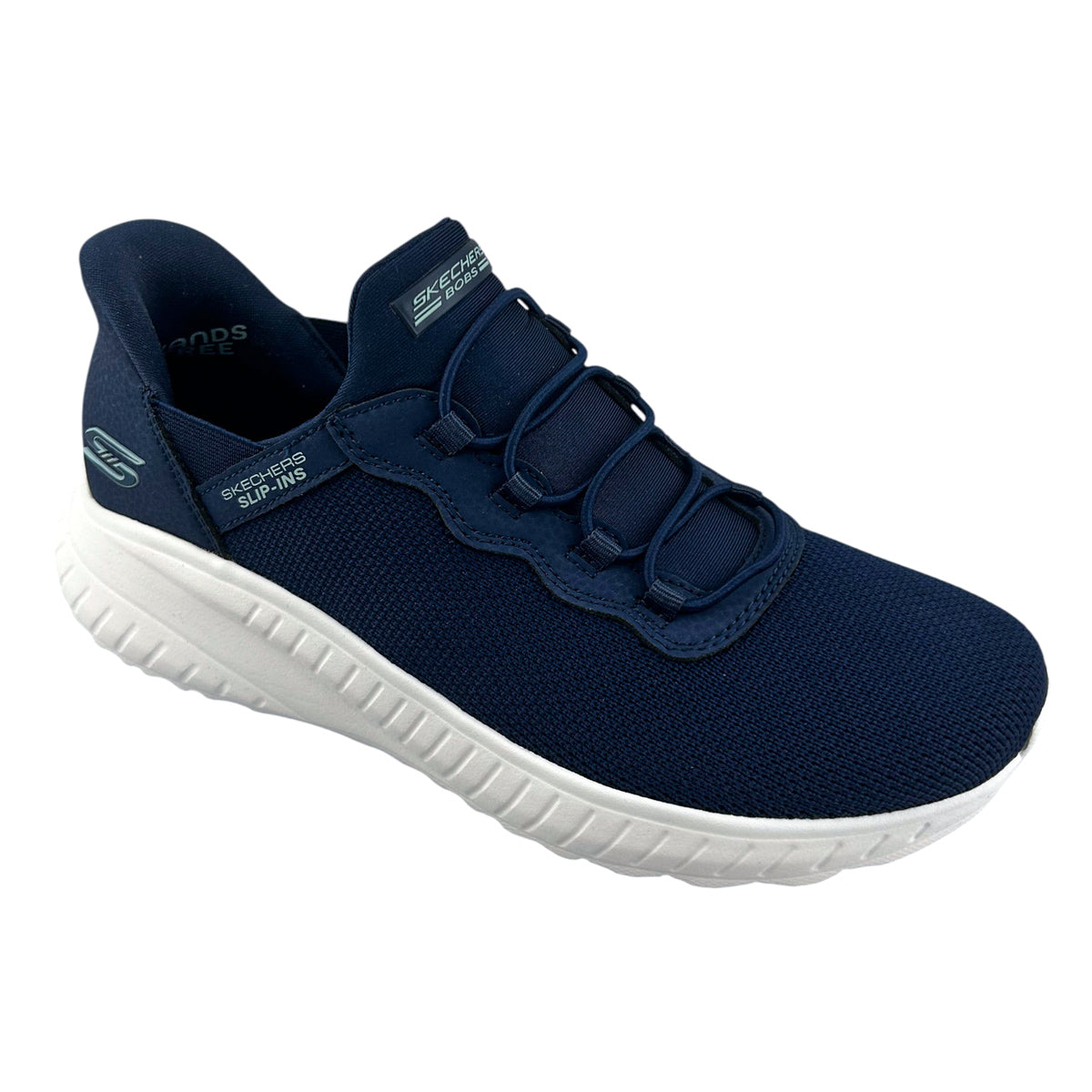 Tenis Skechers Mujer 117500 Bobs Squad Chaos Slip Ins Navy
