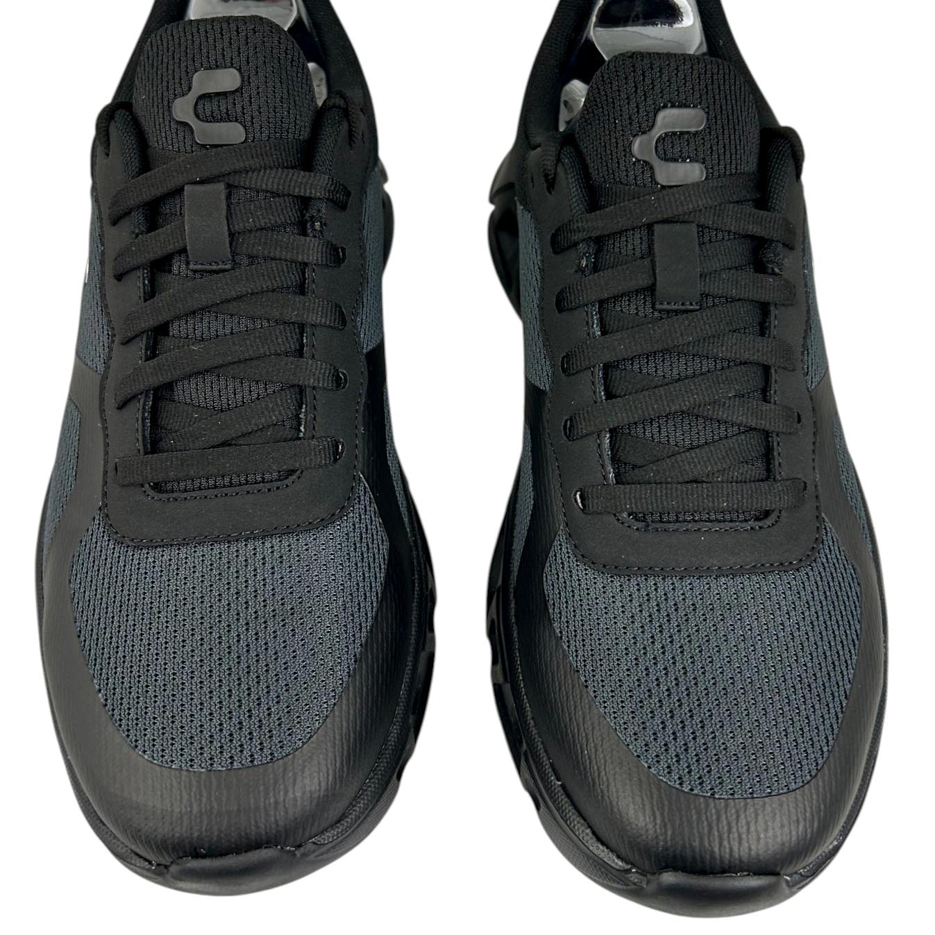 Tenis Sport Charly 1087710 Hombre Running Gym Negro Gris