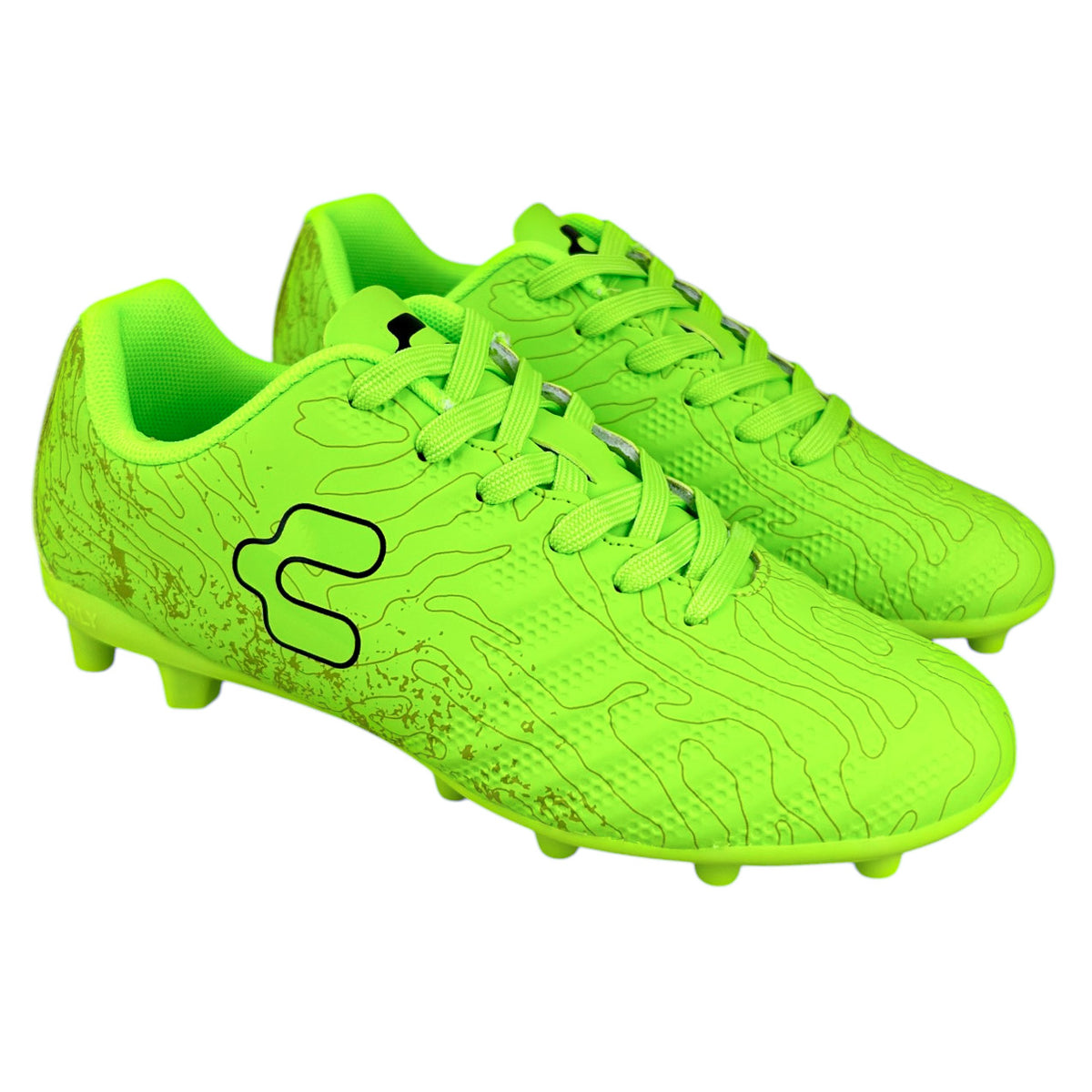 Tacos Fútbol Charly Junior 1098599 Fg Limón Negro 23-25