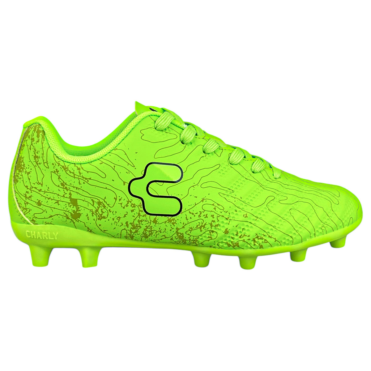 Tacos Fútbol Charly Junior 1098599 Fg Limón Negro 23-25