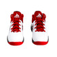 Tenis Bota Basketball Niño Pirma 746 Deportivos Rojo Blanco 18 A 21.5