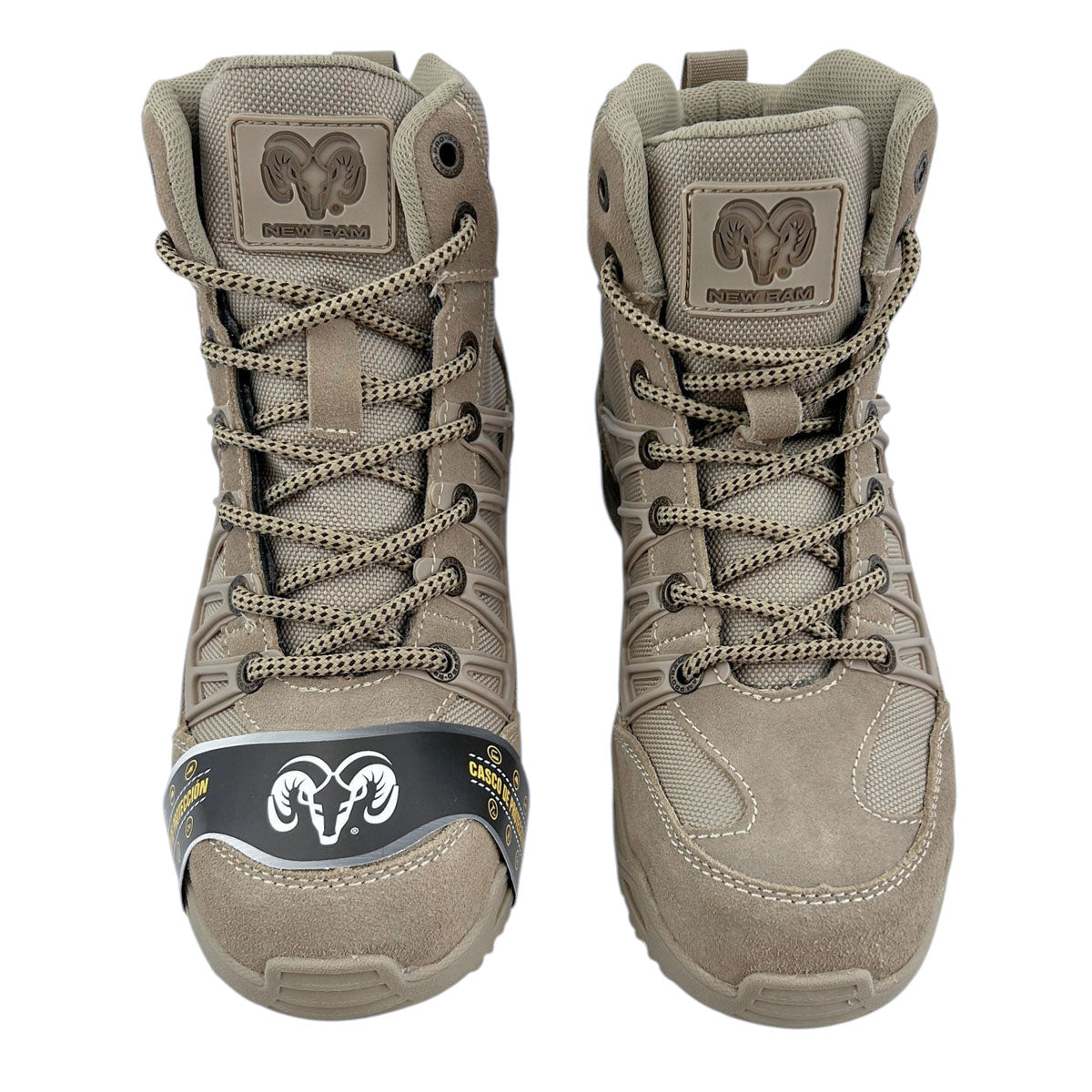 Botas Trabajo Hombre Ram 9588 Casquillo Capsula Aire Beige