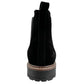 Botines Chelsea Hombre Jeep Je1300 Casuales Gamuza Negro