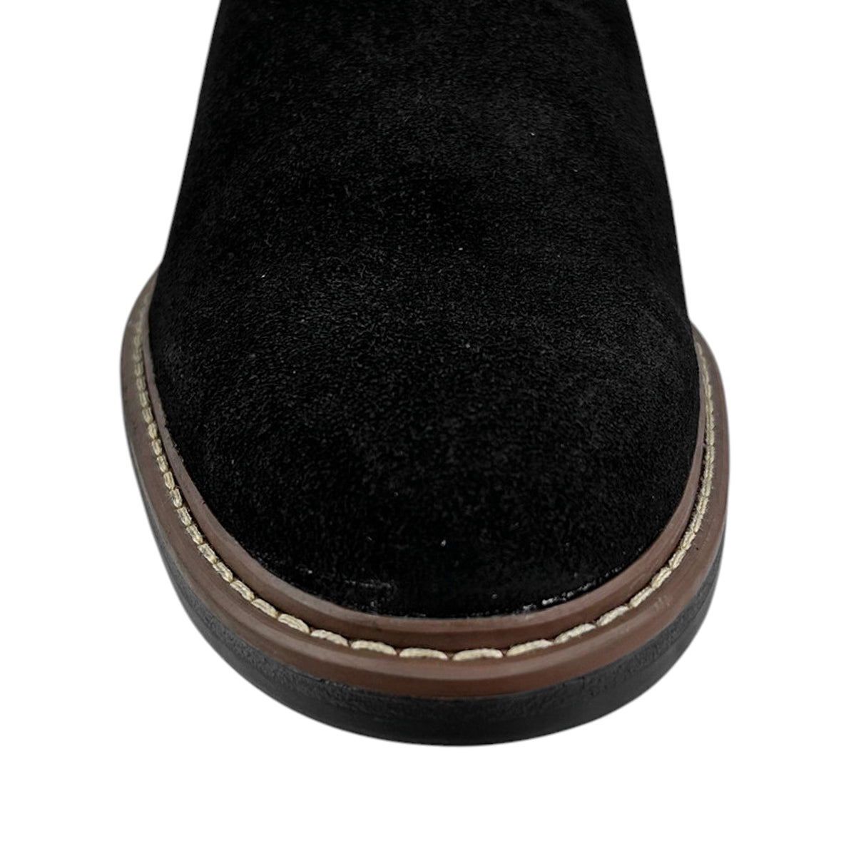 Botines Chelsea Hombre Jeep Je1300 Casuales Gamuza Negro
