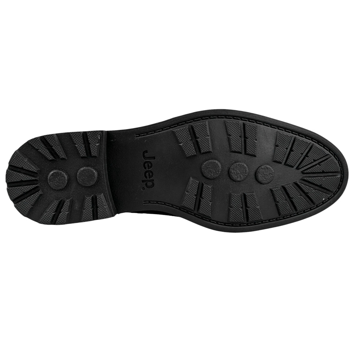 Botines Chelsea Hombre Jeep Je1300 Casuales Gamuza Negro