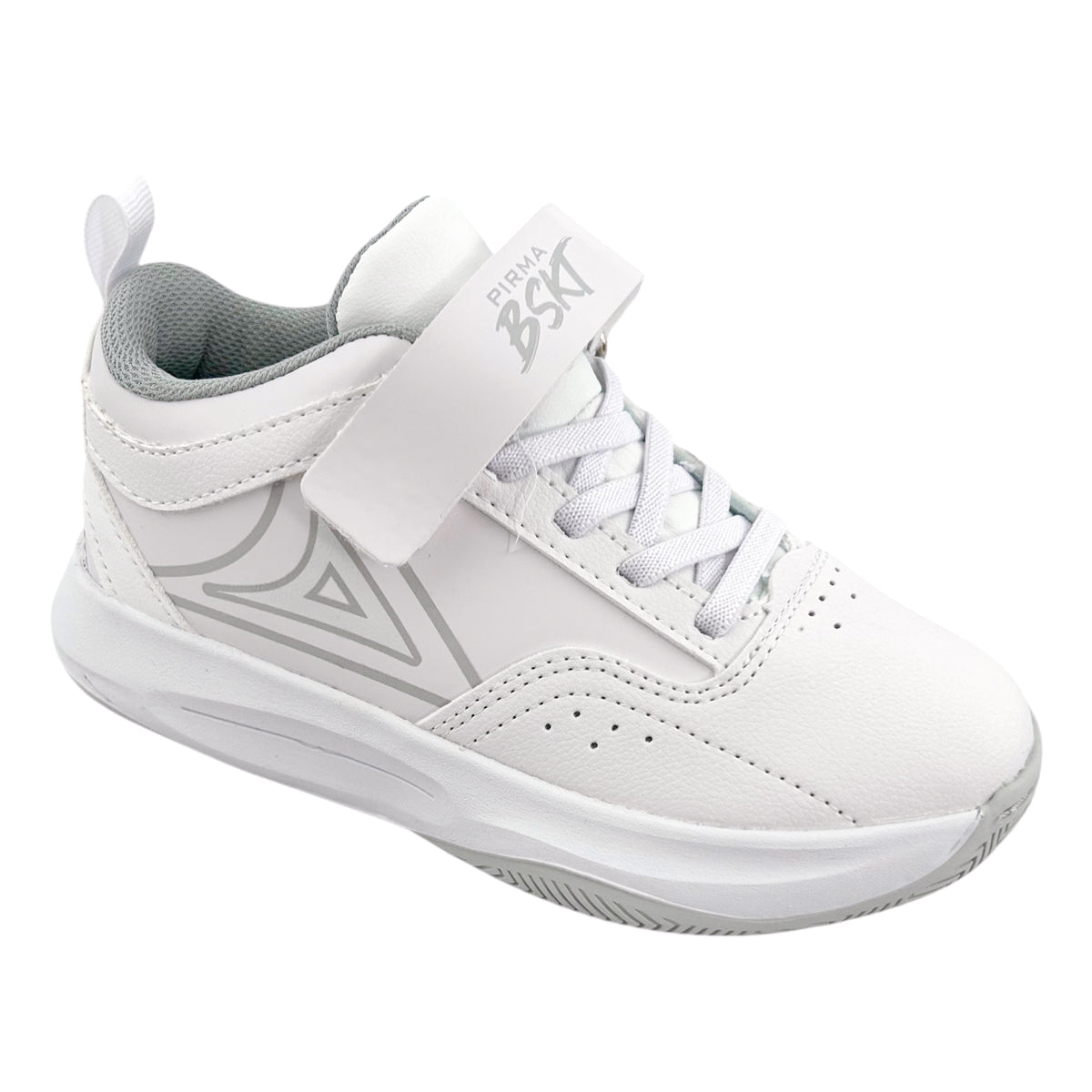 Tenis Basketball Niño Pirma 2023 Contactel Blancos 18-21.5
