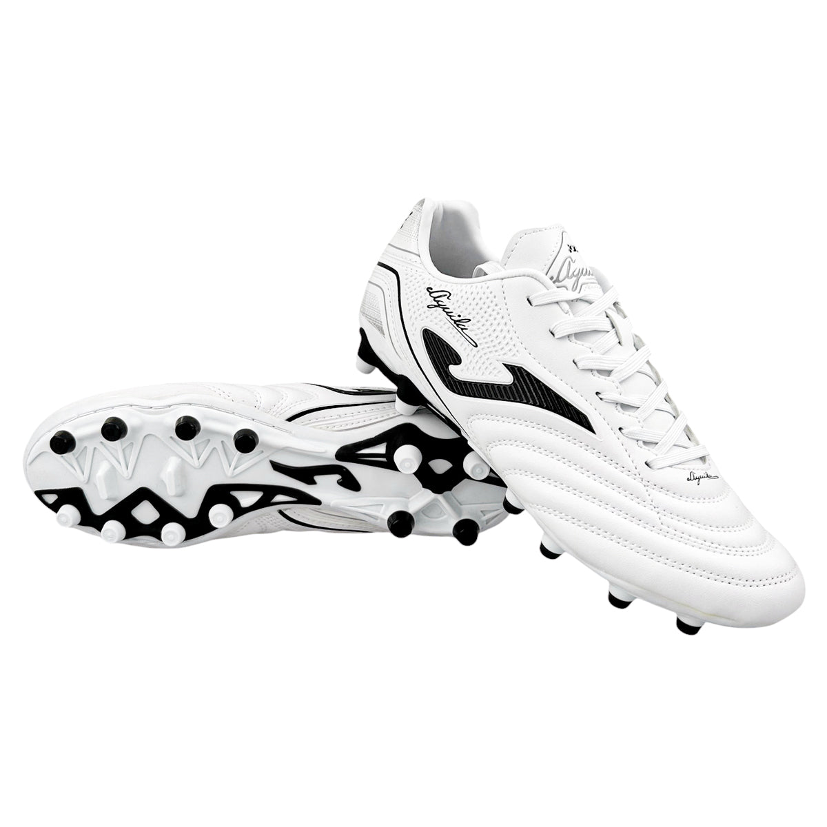 Tacos Fútbol Hombre Joma Aguvw2602fg Tachones Blancos