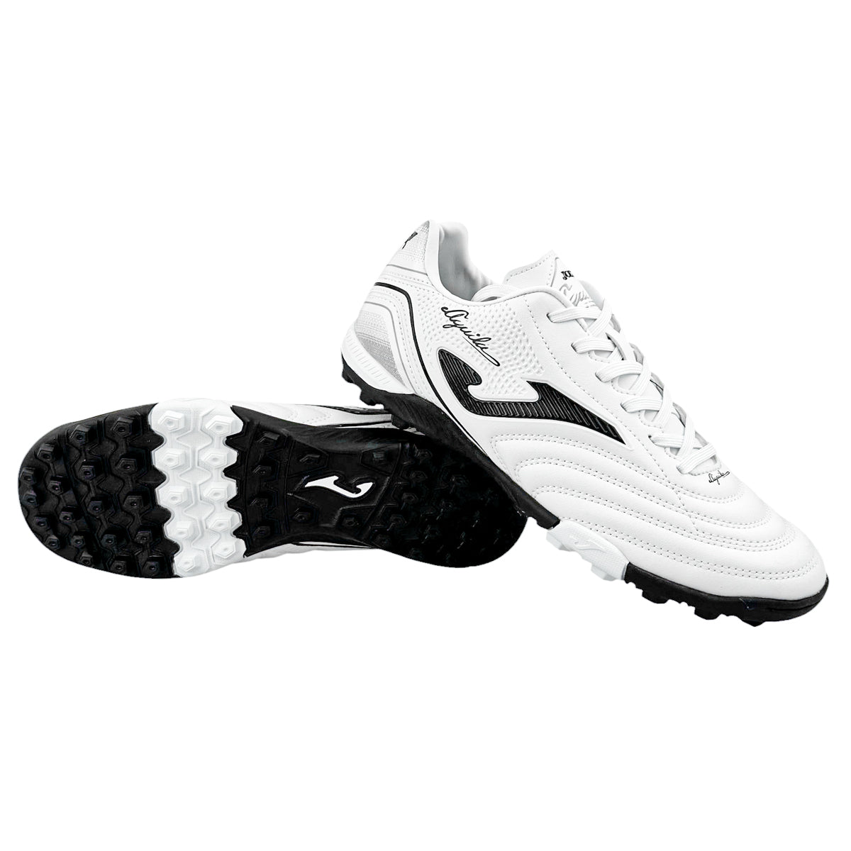Tenis Fútbol Rápido Hombre Joma Aguvw2602tf Turf Blancos