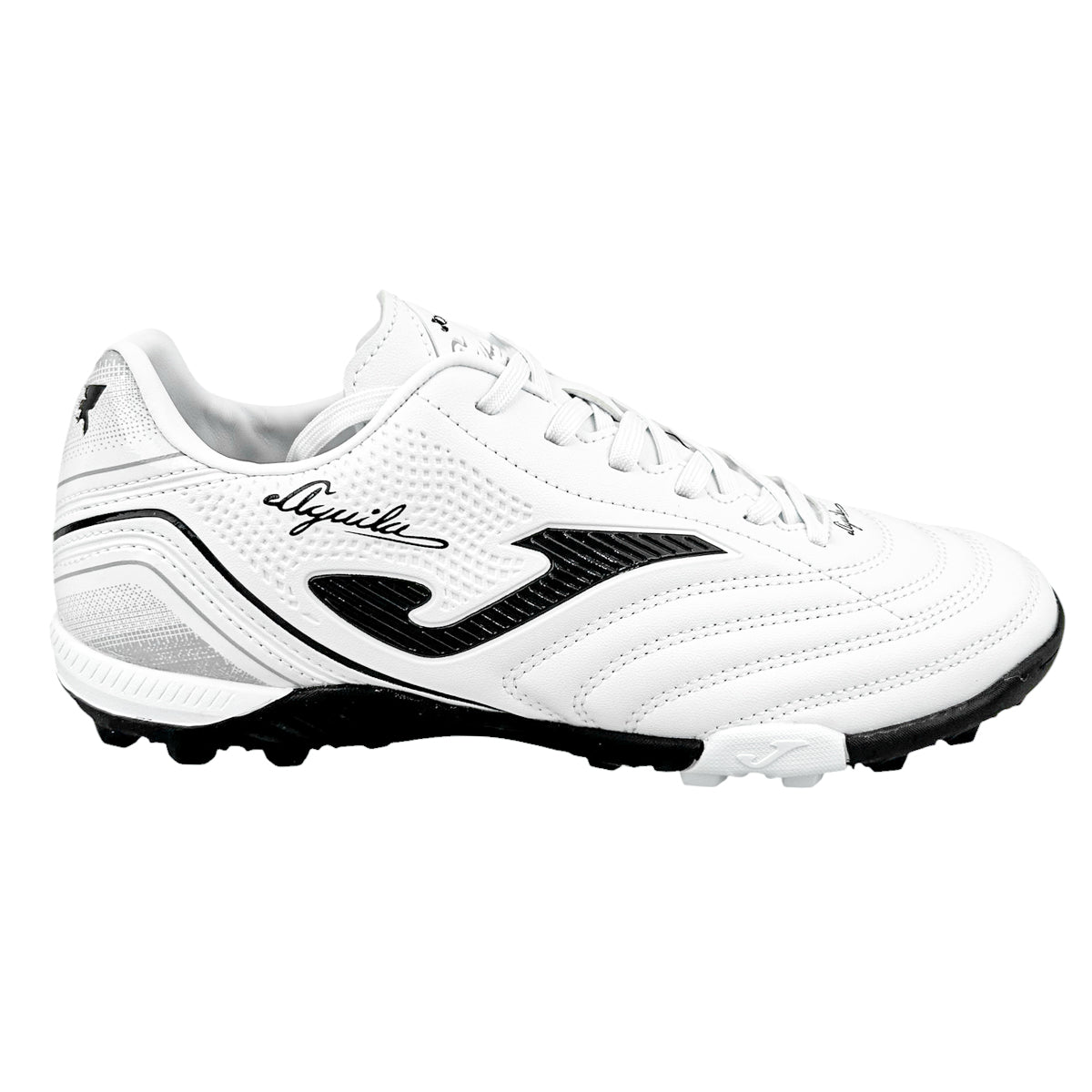 Tenis Fútbol Rápido Hombre Joma Aguvw2602tf Turf Blancos