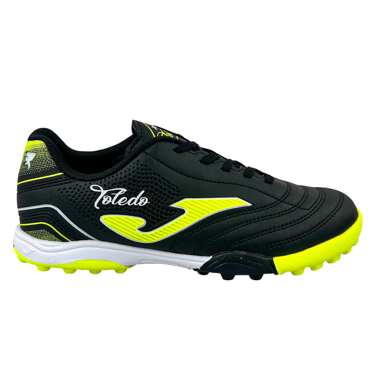 Tenis Fútbol Junior Joma Tojw2601tf Turf Negros 22-24.5