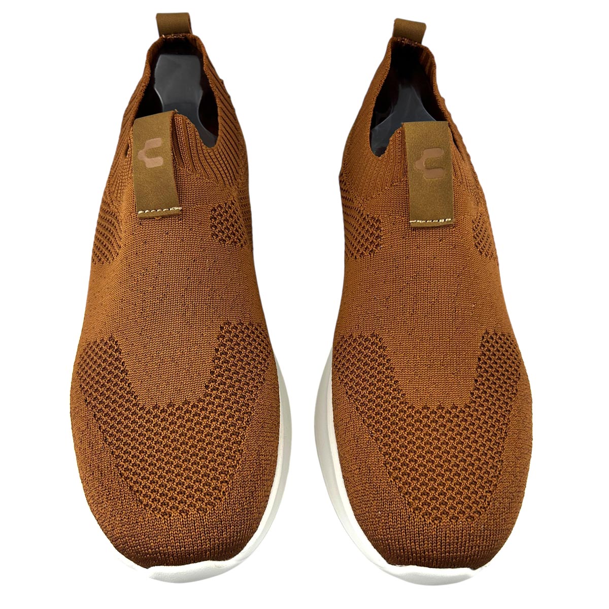 Tenis Charly Hombre 1086405 Slip On Cómodos Ligeros Camel