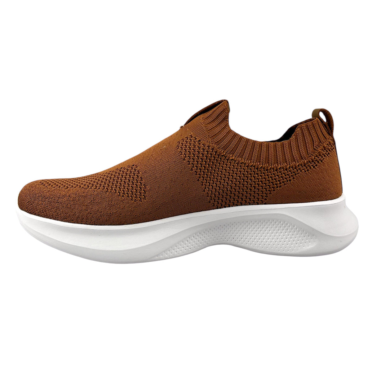 Tenis Charly Hombre 1086405 Slip On Cómodos Ligeros Camel
