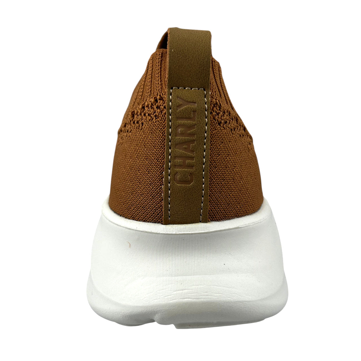 Tenis Charly Hombre 1086405 Slip On Cómodos Ligeros Camel
