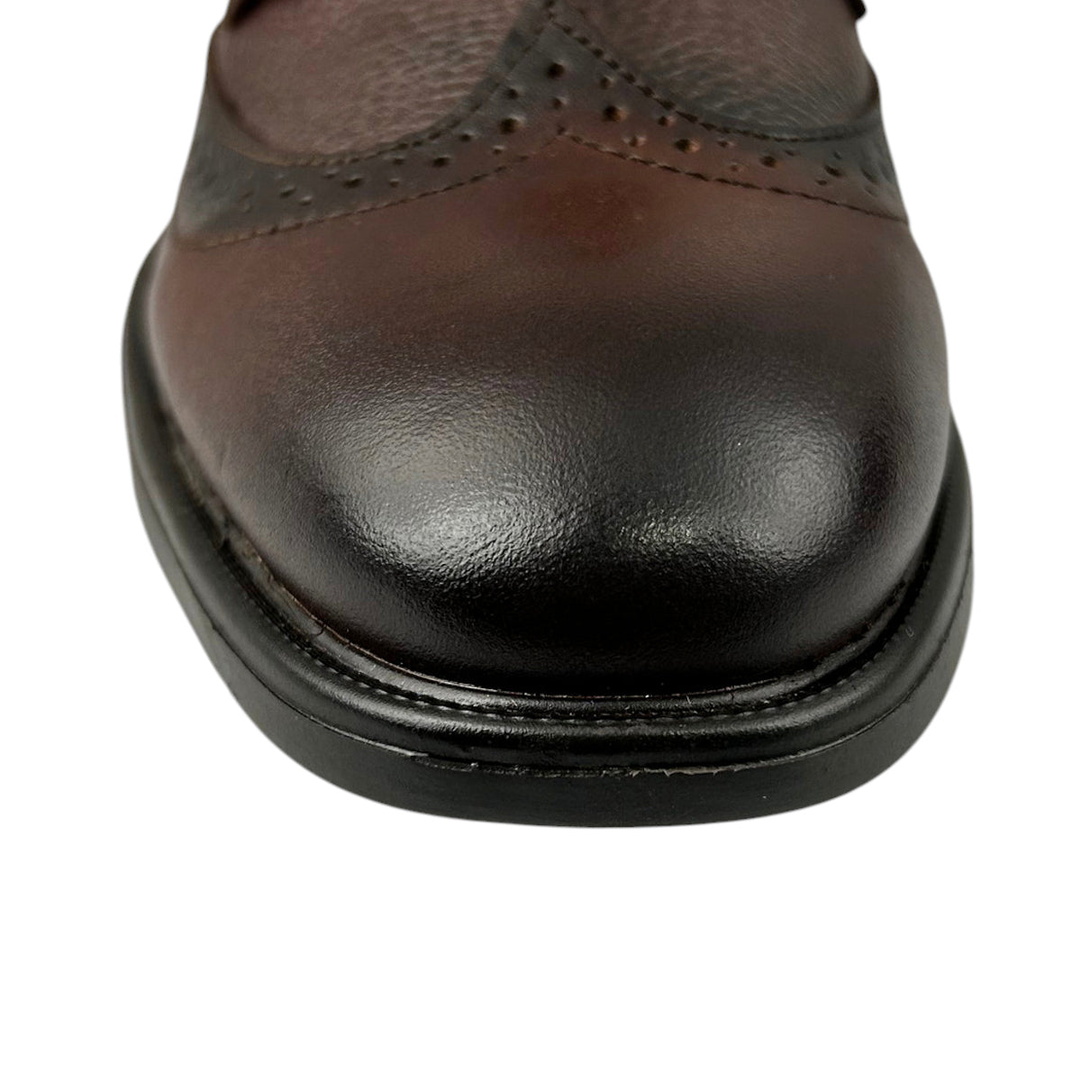 Zapato Vestir Hombre Christian Gallery 7703-1 Piel Caoba
