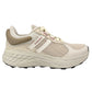 Tenis Trail Running Mujer Court Valy 7691j Ligeros Marfil