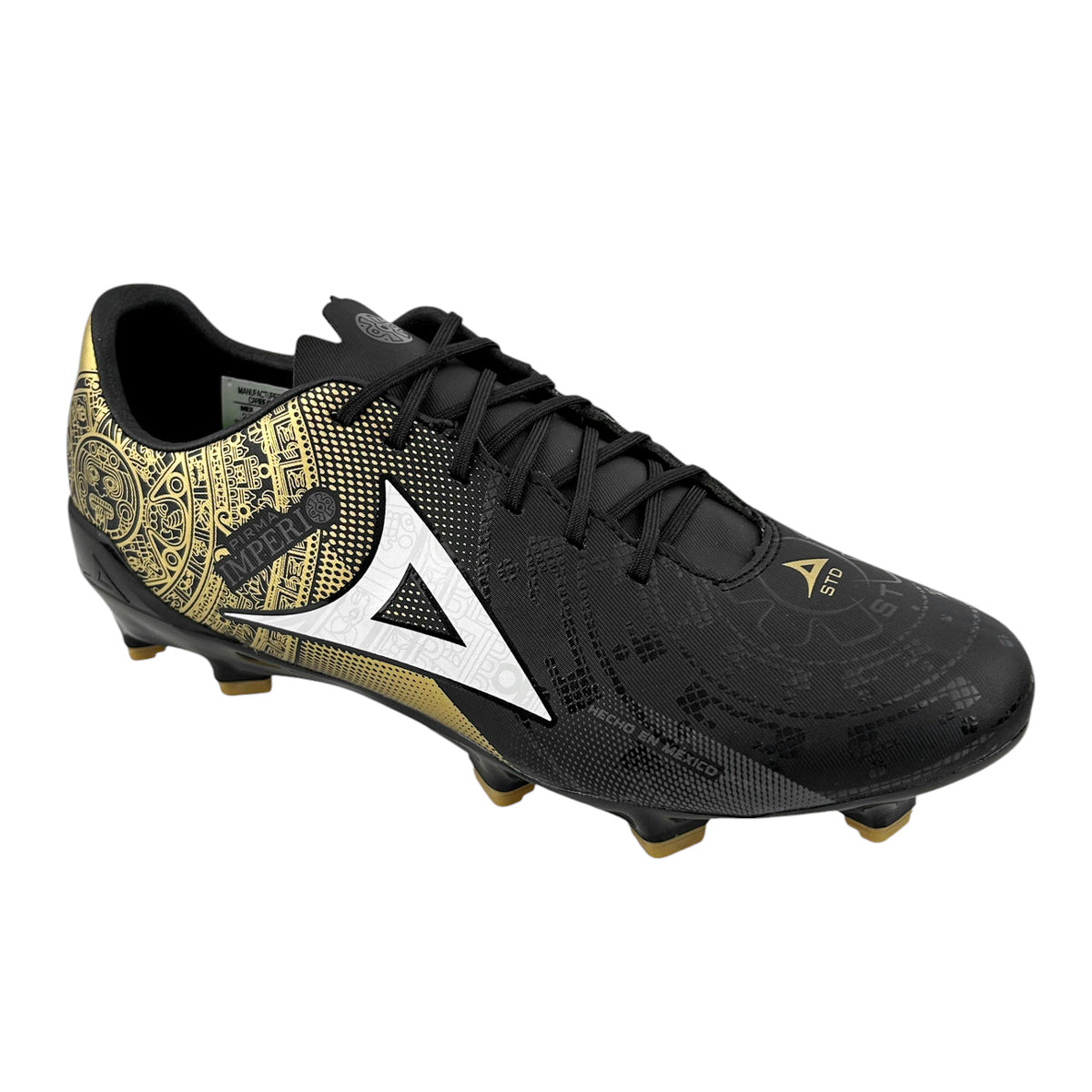 Tacos Fútbol Hombre Pirma 3066 Edición Imperio Negro Oro