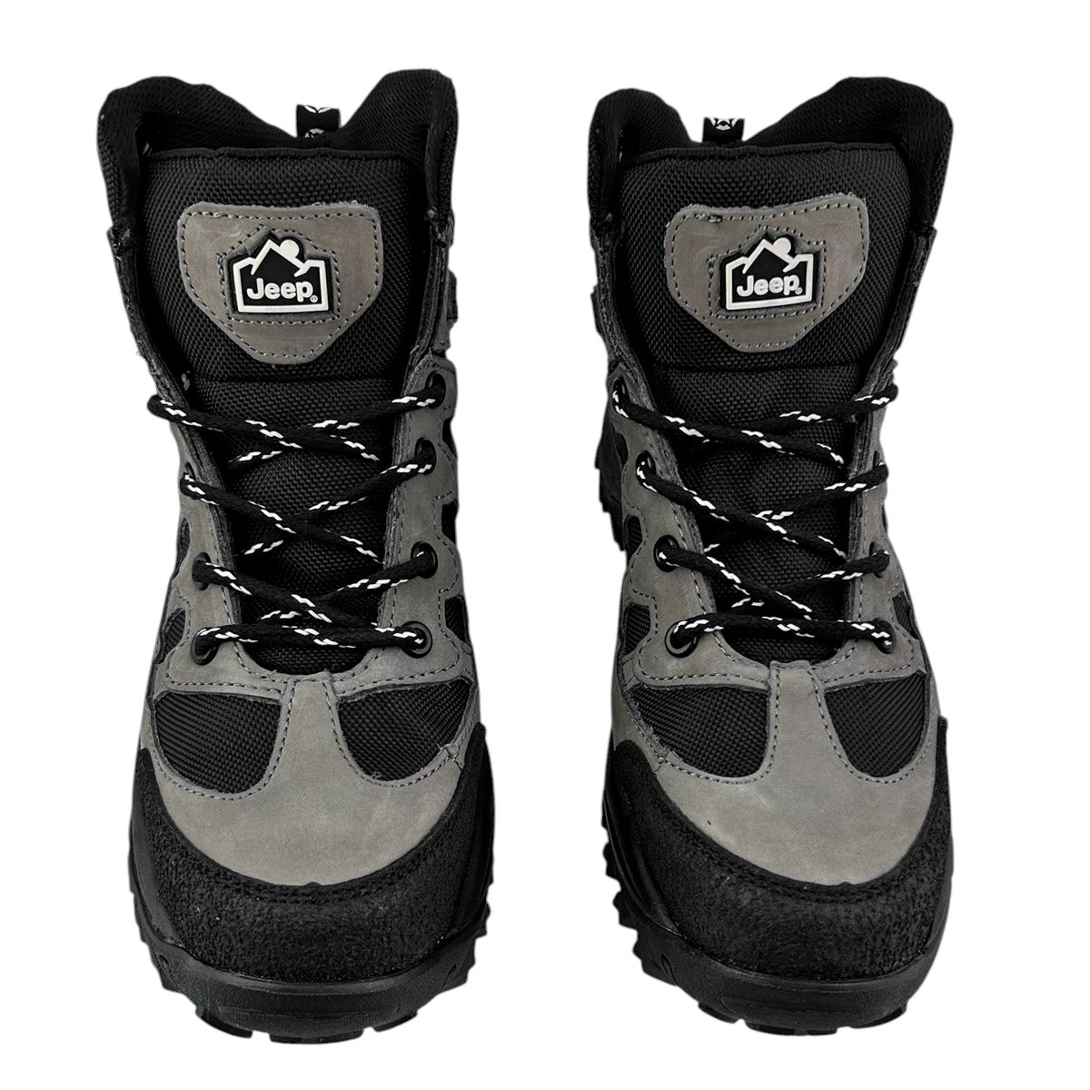 Botas Industriales Hombre Jeep Je51200 Piel Casquillo Gris