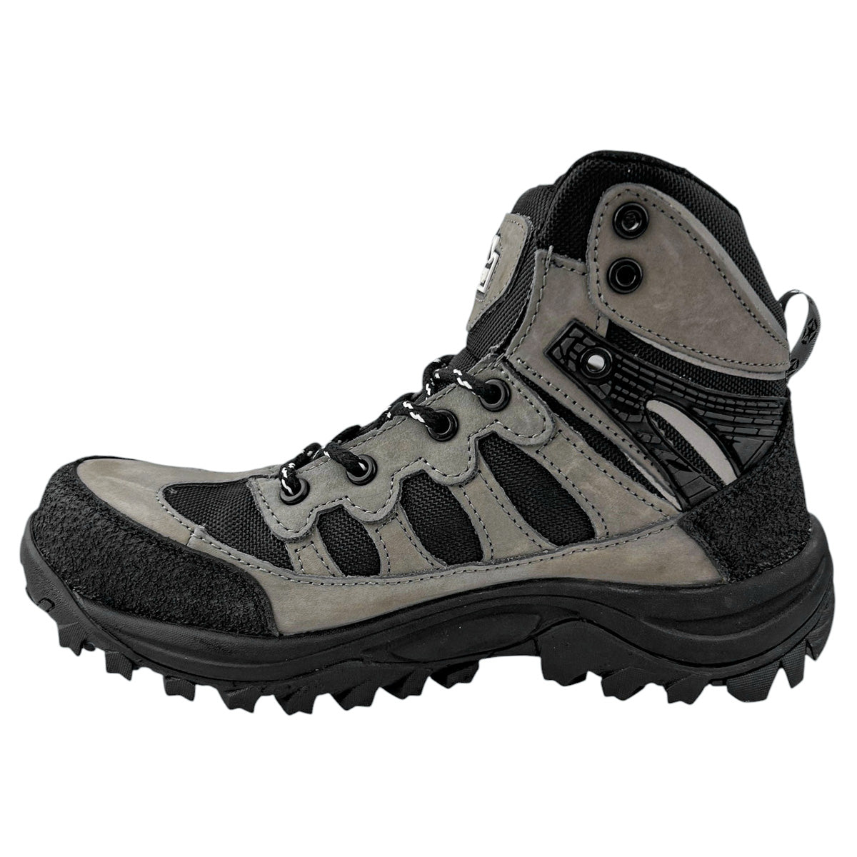 Botas Industriales Hombre Jeep Je51200 Piel Casquillo Gris