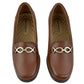 Zapato Mujer Hush Puppies Hp01956 Piel Soft System Cafés