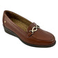 Zapato Mujer Hush Puppies Hp01956 Piel Soft System Cafés
