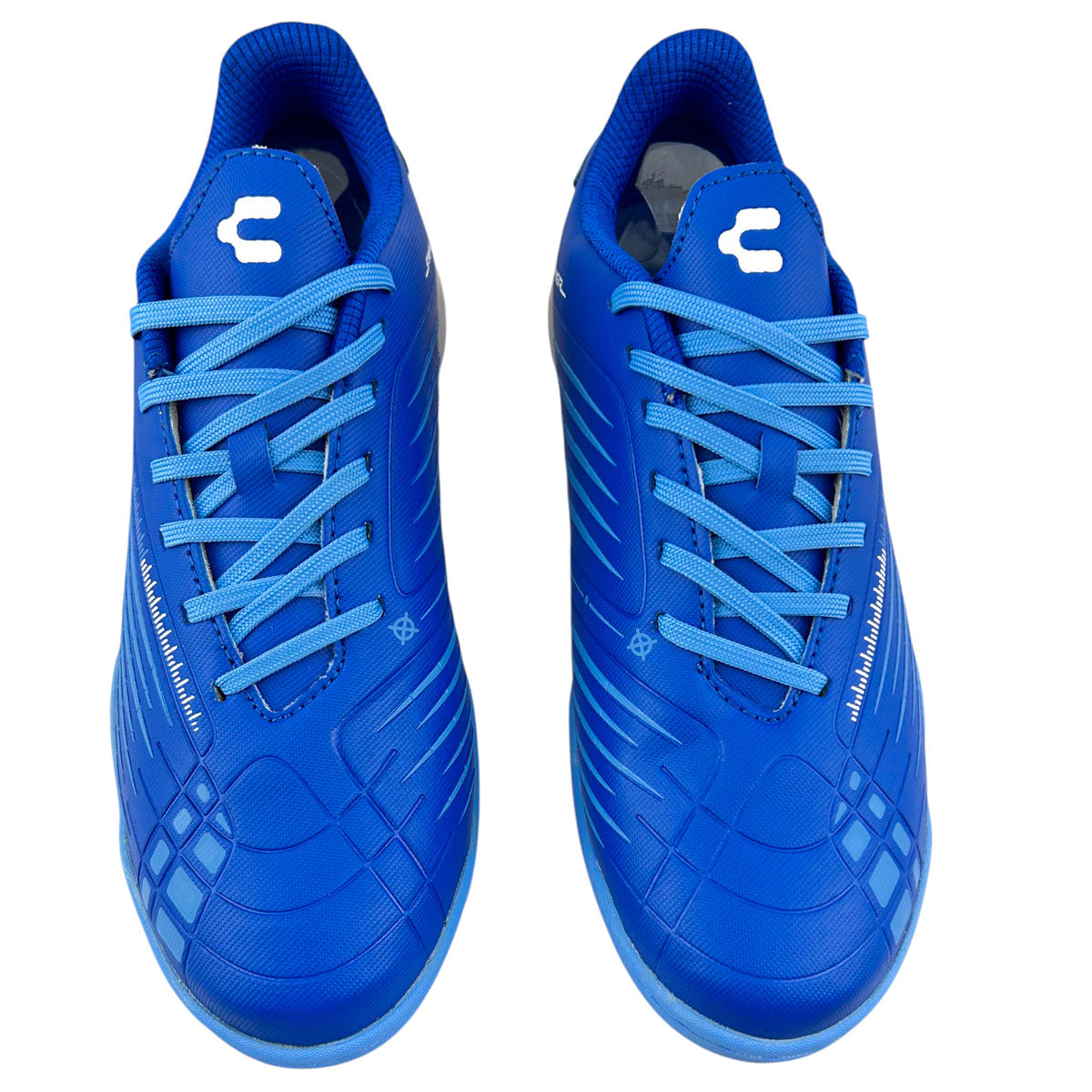 Tenis Fútbol Rápido Junior Charly 1087321 Turf Azul 22-25