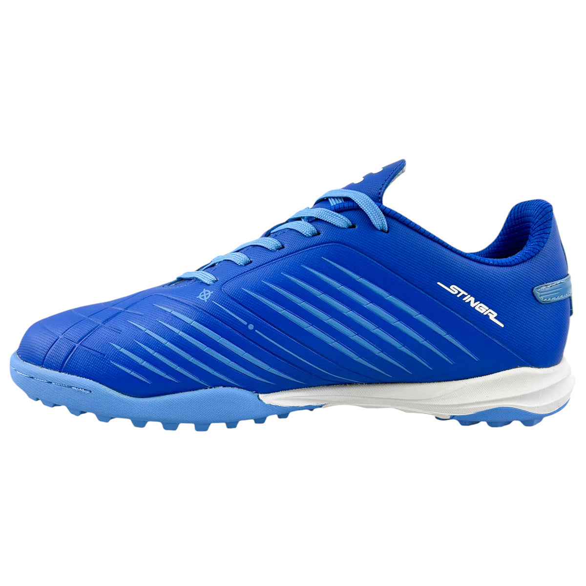 Tenis Fútbol Rápido Junior Charly 1087321 Turf Azul 22-25
