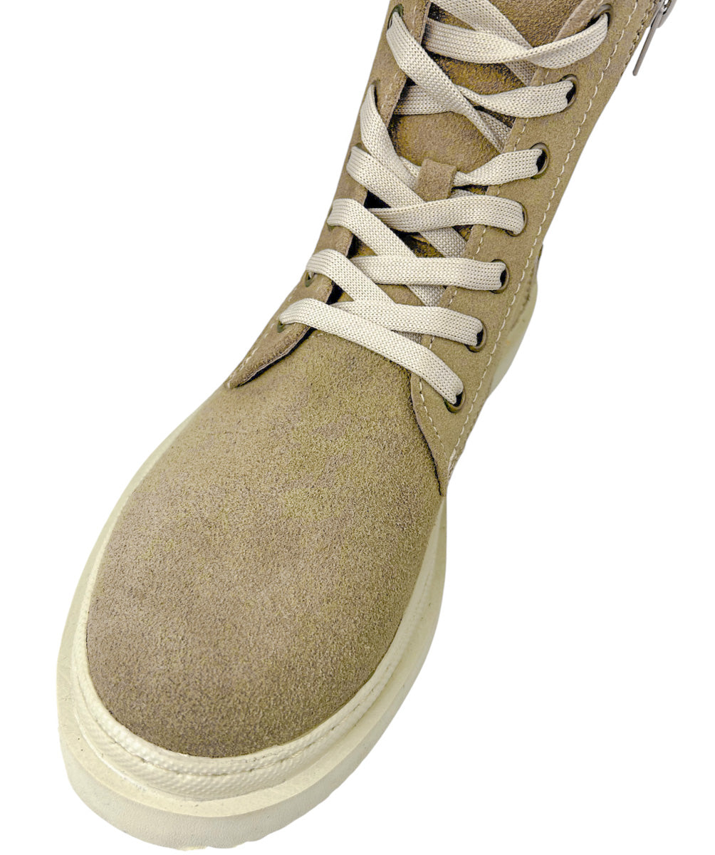 Botas Casuales Hombre Triples 37621 Agujeta Piel Gamuza Agujetas