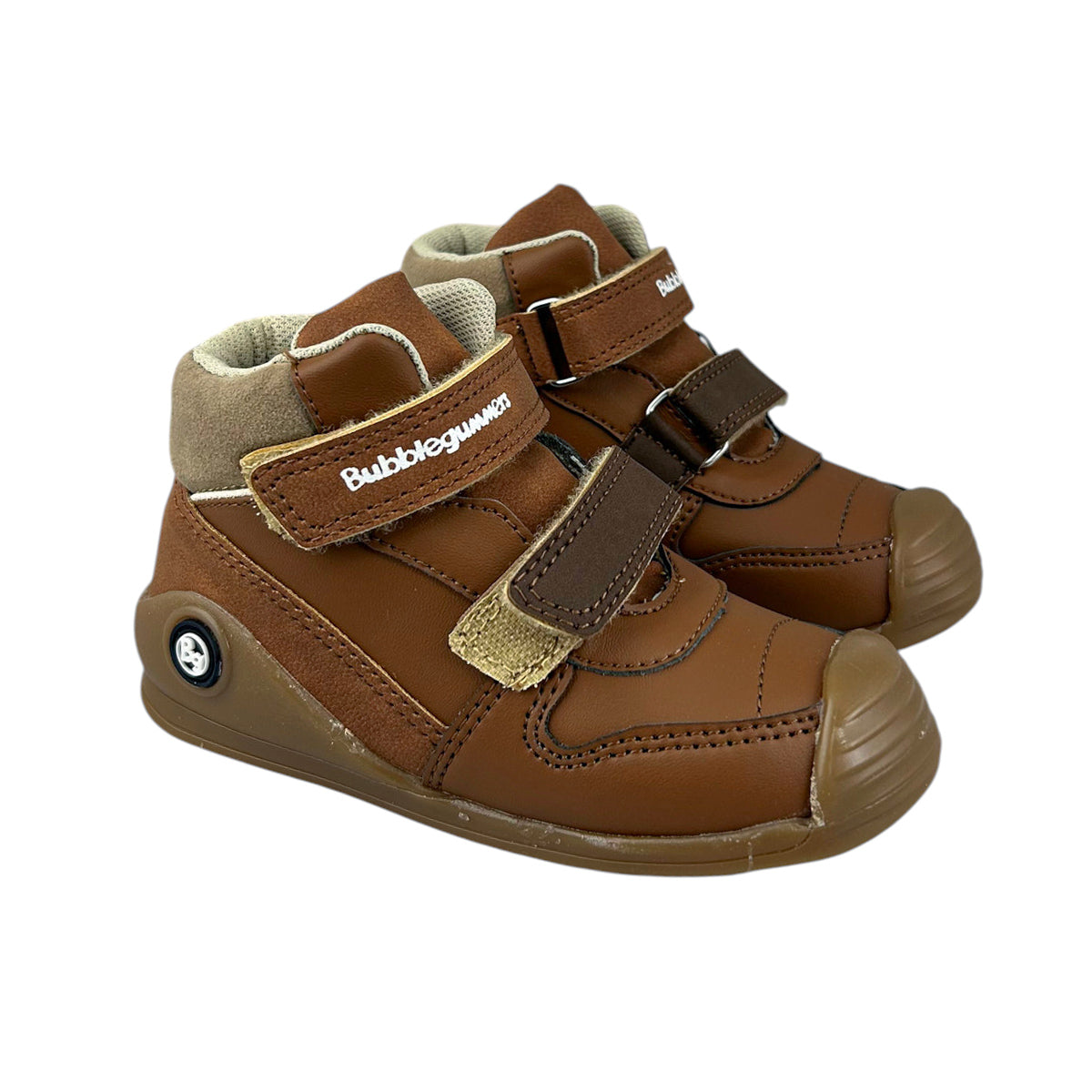 Tenis Bubble Gummers Cameron I Niño Bota Café Camel 14-17