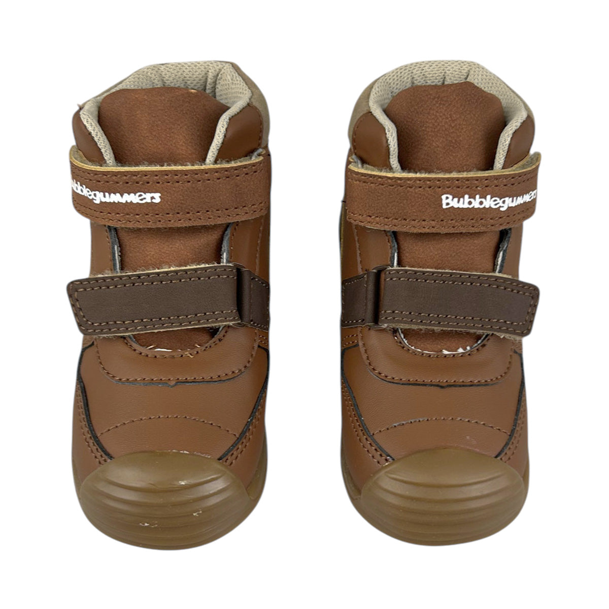 Tenis Bubble Gummers Cameron I Niño Bota Café Camel 14-17