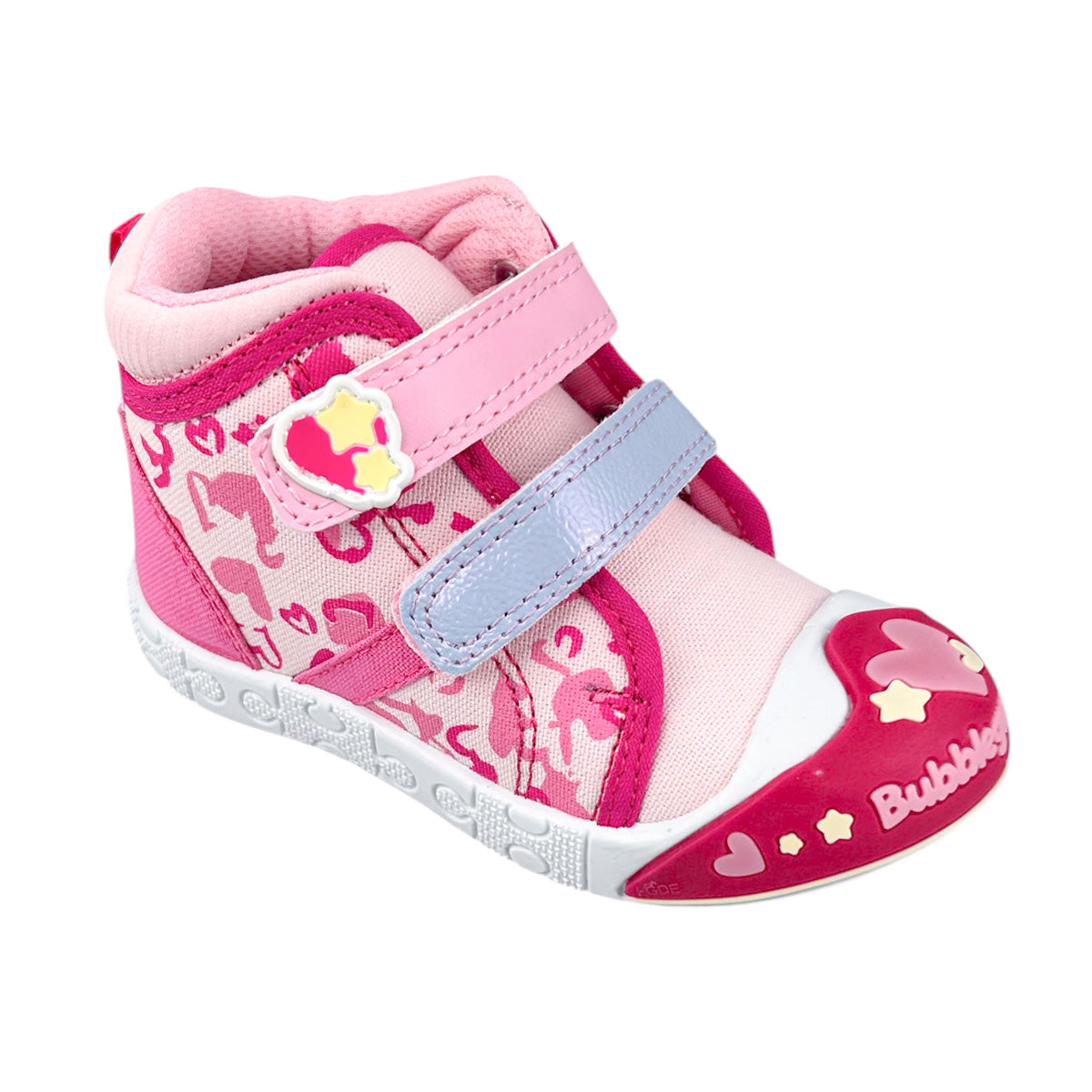 Tenis Bubble Gummers Cathy I Niña Bota Rosa Fiusha 14-17