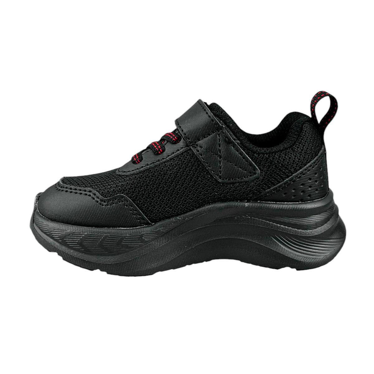 Tenis Niño Charly 1065667 Ligeros Contactel Negros 15-23