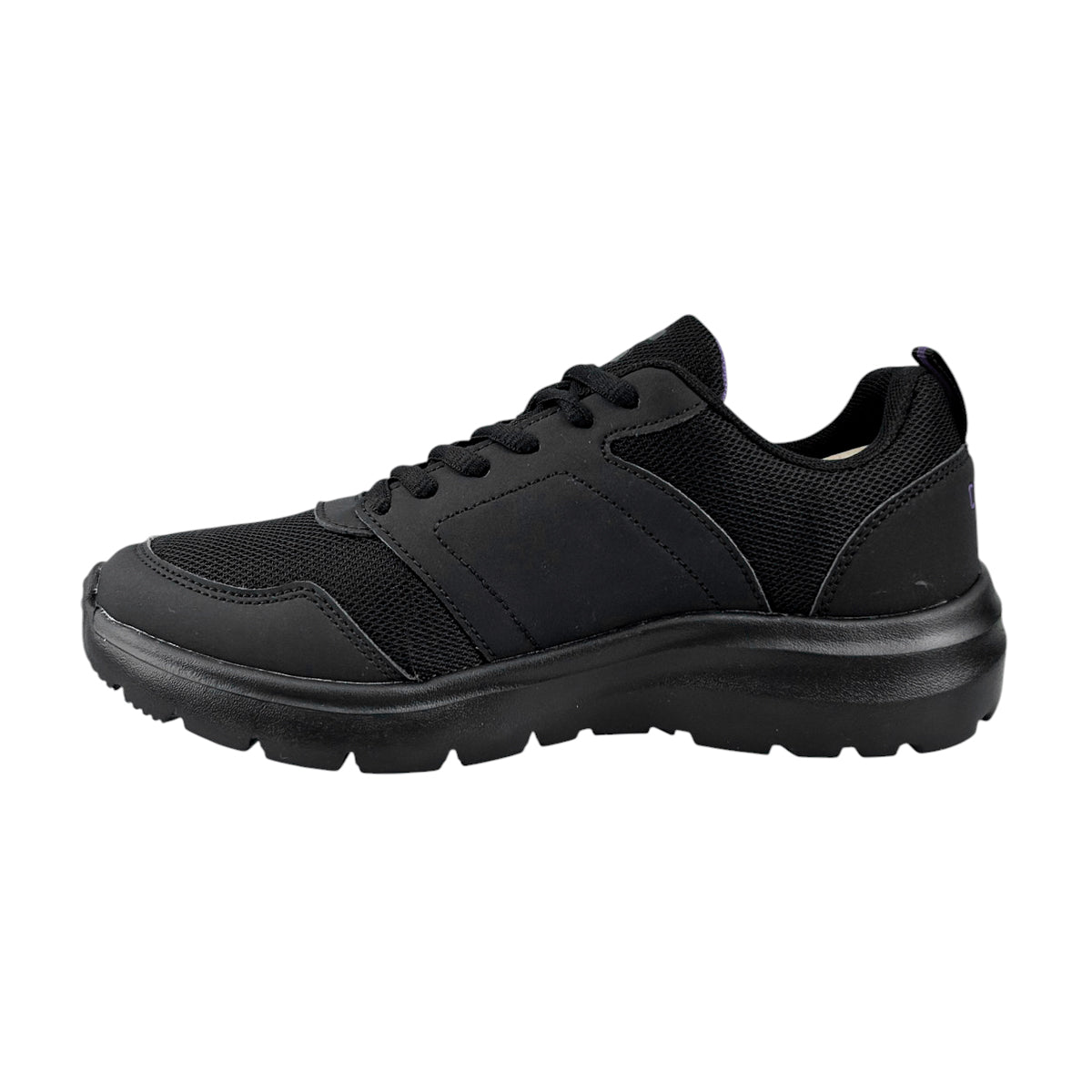 Tenis Mujer Charly 1043405 Running Gym Ligeros Negros