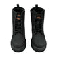 Botas Lee Mujer Le6450 Plataforma Tacón Negras Urbanas