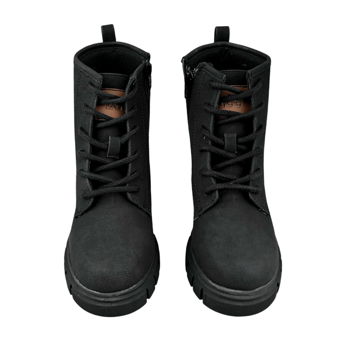 Botas Lee Mujer Le6450 Plataforma Tacón Negras Urbanas