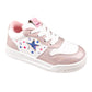 Tenis Yuyin Niña 26564 Con Luces Rosa Metálico 15-17.5