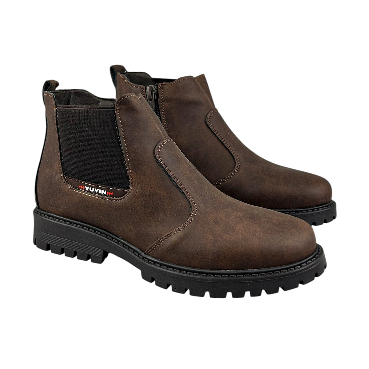 Botines Junior Yuyin 24571 Casual Vaquero Chocolate 22-25