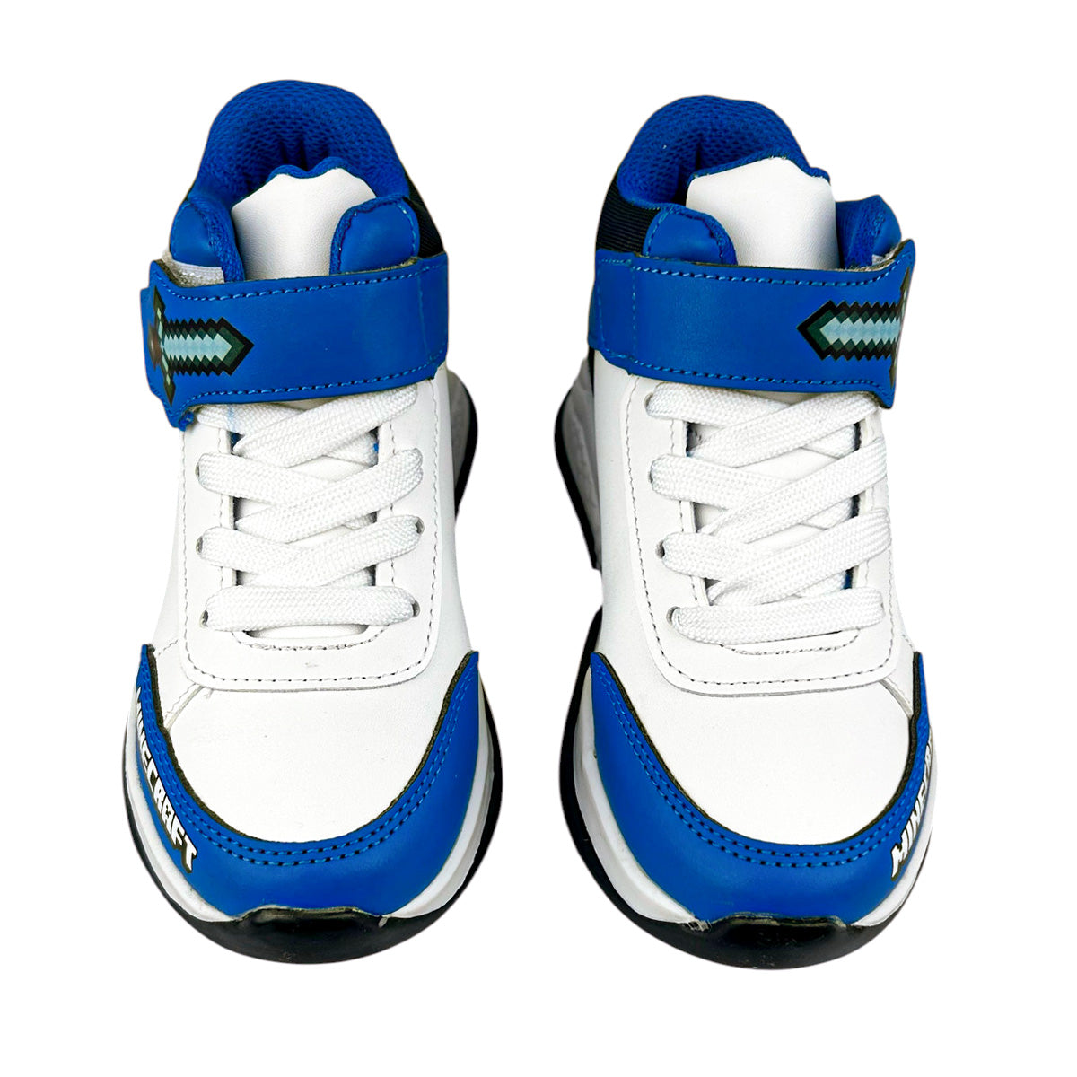 Tenis Minecraft Niño 126141 Bota Contactel Azul Rey 18-21