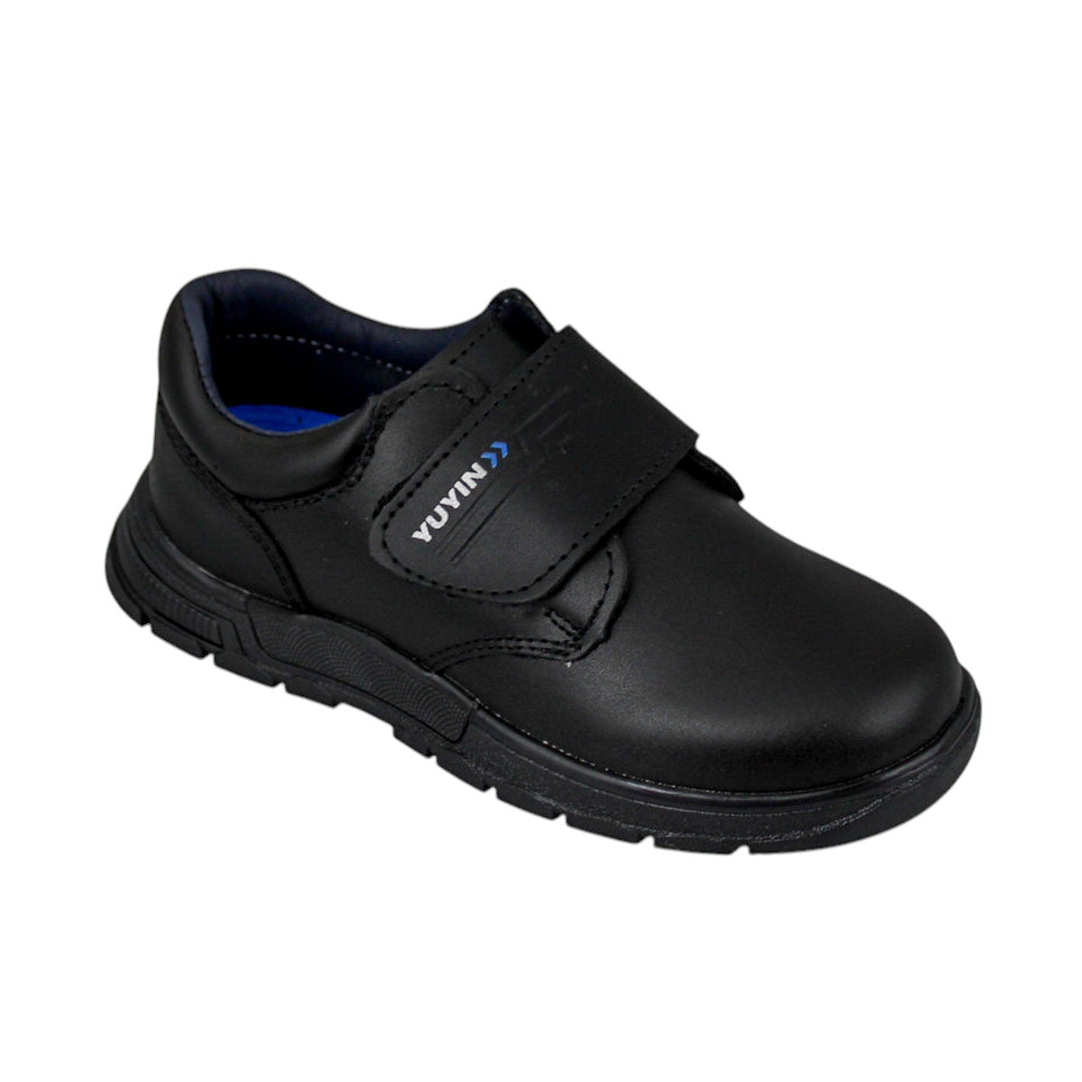Zapato Escolar Niño Yuyin 26292 Piel Negro Contactel 22-25