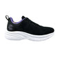 Tenis Charly 1043409 Mujer Deportivos Gym Negro Lila