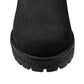 Botas Jeep Mujer 19060 Chelsea Piel Gamuza Negro Tacón