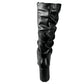 Botas Greenlove Mujer 96290 Largas Negras Tacón Ancho