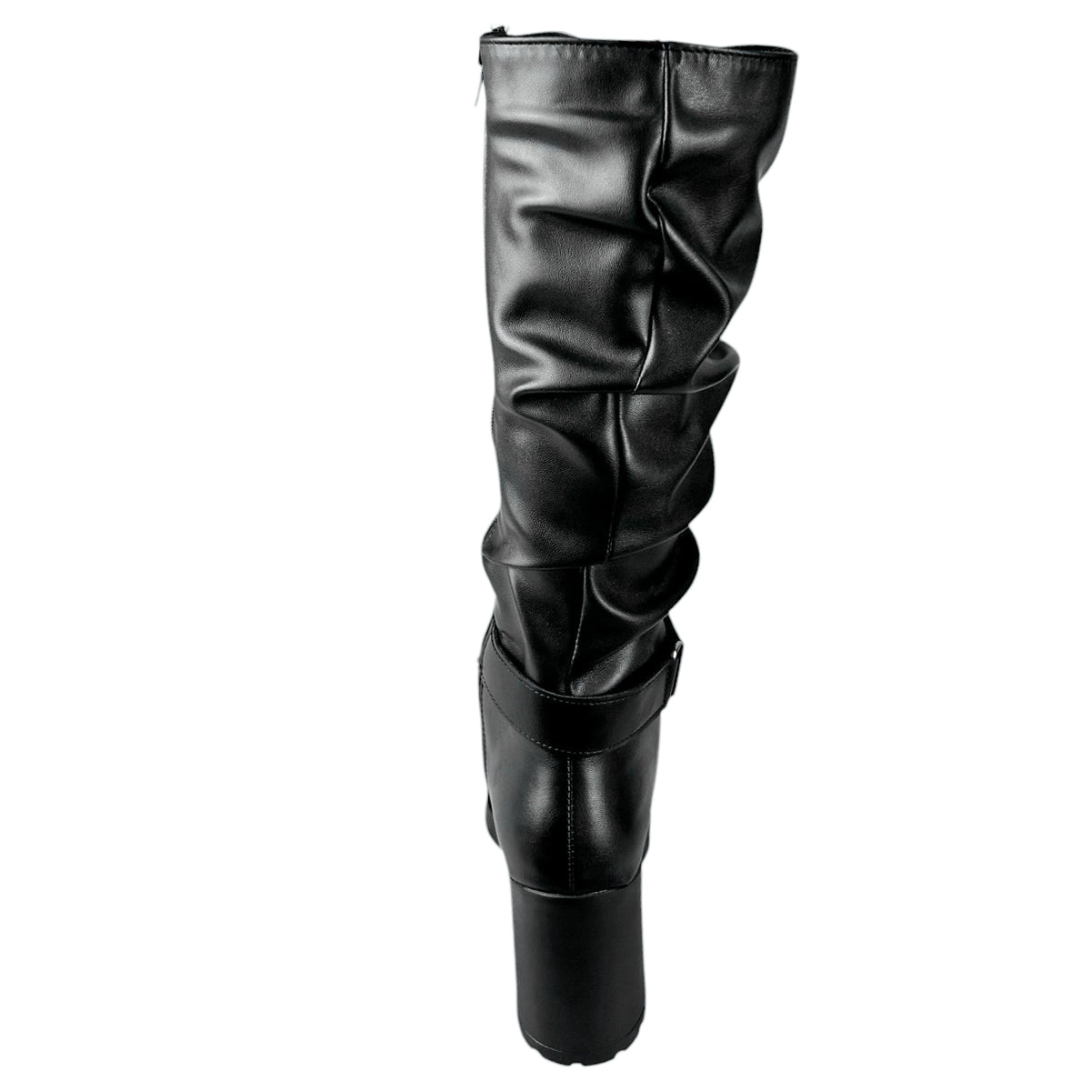 Botas Greenlove Mujer 96290 Largas Negras Tacón Ancho