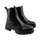Botines Greenlove Mujer 96242 Negros Cierre Tacón Bajo