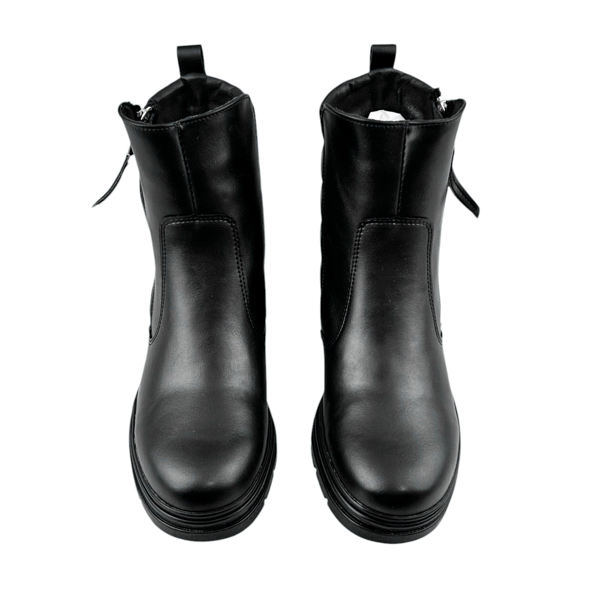 Botines Greenlove Mujer 96242 Negros Cierre Tacón Bajo