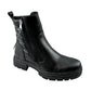 Botines Greenlove Mujer 96242 Negros Cierre Tacón Bajo