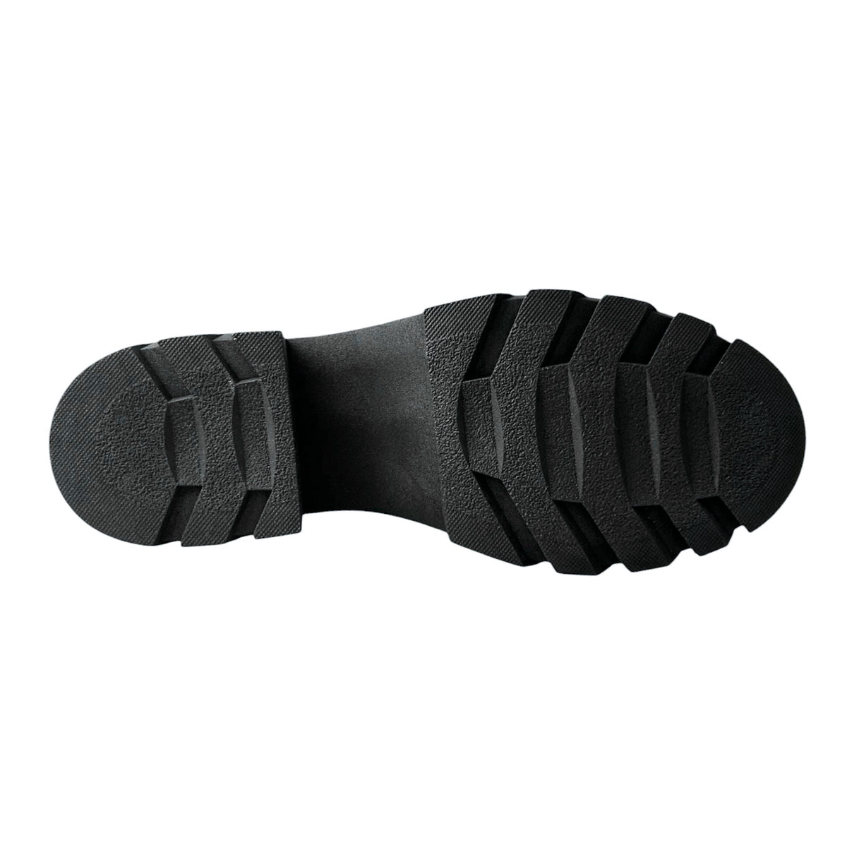 Mocasines Greenlove Mujer 96370 Charol Negro Plataforma